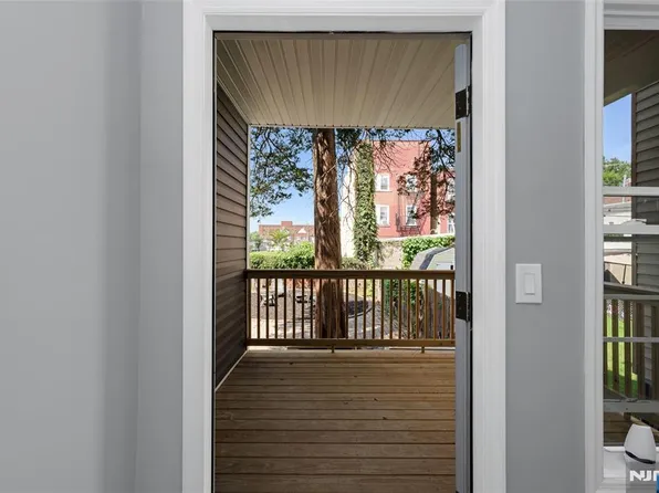 Private back deck at 105 10th St, Passaic NJ