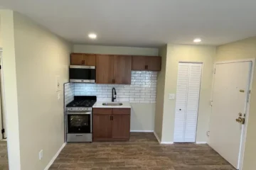 Kitchen with stainless appliances at 175 Park Ave, Passaic NJ