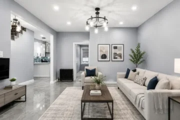 Living room with natural light at 282 Ackerman Ave, Clifton NJ